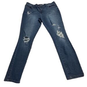 True Craft size 16W distressed jeans